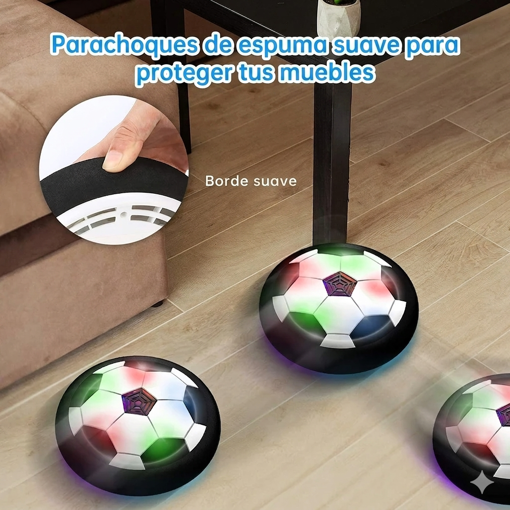 FUTFLO| Pelota aerodeslizadora futflo con luces LED